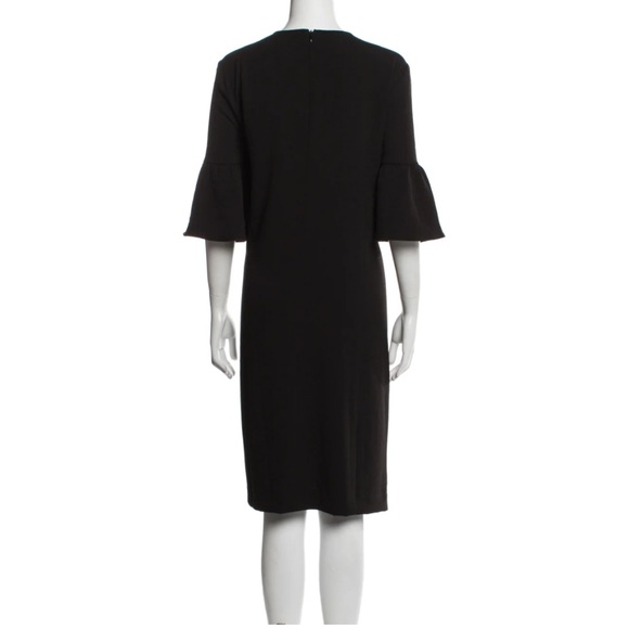 Ganni black shift dress - crepe - size L (US 12/DK 42) - Picture 2 of 3